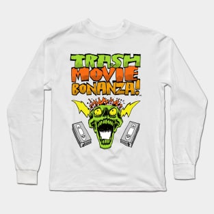 TRASH MOVIE BONANZA! Long Sleeve T-Shirt